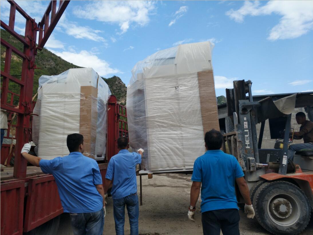 保定野三坡水洗廠洗滌設備送貨現場 保定野三坡水洗廠洗滌設備送貨現場